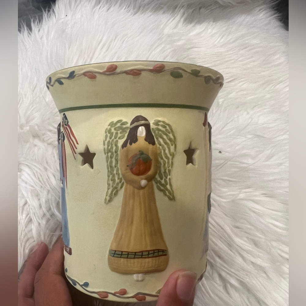 Yankee Candle Tart Warmer Angels w/ 4 seasons